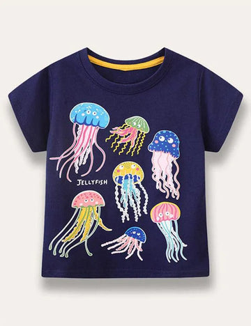 Glowing Jellyfish T-Shirt - Mini Taylor